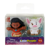 Little People Fisher-Price Princess Moana and Pua, 1 1/2 - 5 years