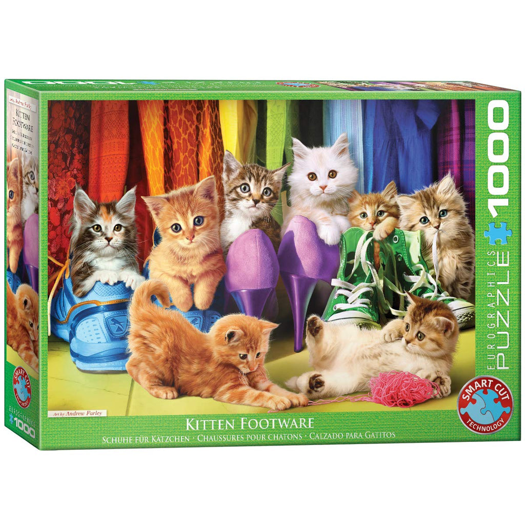 EuroGraphics Kitten Pride 1000-Piece Puzzle