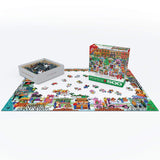 EuroGraphics Downtown Holiday Festival 500-Piece Puzzle