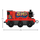 Thomas & Friends Graffiti James Push-Along Train Engine for Preschool Kids Ages 3 Years and Up