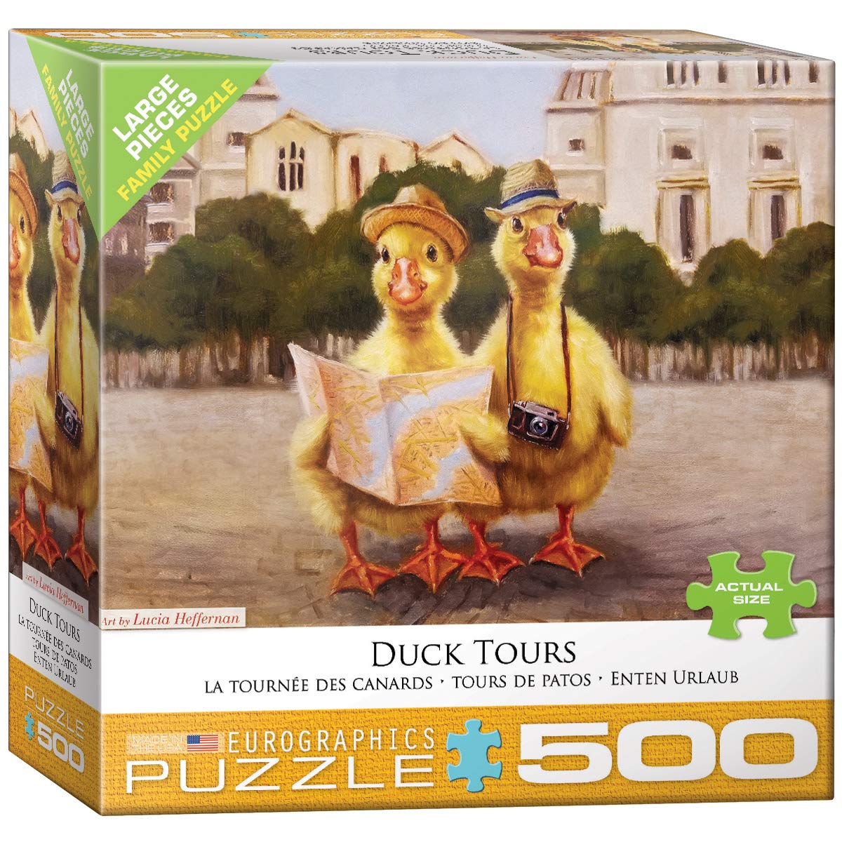 EuroGraphics Duck Tours 500-Piece Puzzle