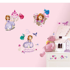 RoomMates RMK2294SCS Sofia The First Peel and Stick Wall Decals