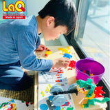 LaQ Basic 511 | 680 Pieces | 12 Models | Age 5+ | Creative, Educational Construction Toy Block | Made in Japan