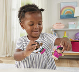 Fisher-Price Little People Barbie Toddler Toys Sleepover Figure Pack,2 Characters for Pretend Play Ages 18+ Months