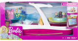 Barbie Dolphin Magic Ocean View Boat with "Glass Bottom," 3 Puppies, Floating Raft and Accessories