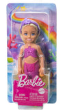 Barbie Mermaid Chelsea Doll with Wavy Blond Hair and Ombre Tail, Mermaid Toys, Headband Accessory