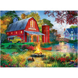 EuroGraphics Campfire by The Barn by Dominic Davison 1000-Piece Puzzle