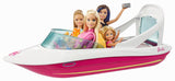 Barbie Dolphin Magic Ocean View Boat with "Glass Bottom," 3 Puppies, Floating Raft and Accessories