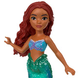 Disney The Little Mermaid Ariel Small Doll Mermaid with Signature Tail, Toys Inspired by the Movie