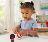 Fisher-Price Little People Barbie Toddler Toys Swimming Figure Pack,2 Characters for Pretend Play Ages 18+ Months