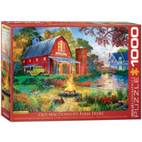 EuroGraphics Campfire by The Barn by Dominic Davison 1000-Piece Puzzle