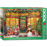 EuroGraphics The Christmas Shop by Garry Walton 1000-Piece Puzzle, Green