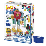 LaQ Basic 511 | 680 Pieces | 12 Models | Age 5+ | Creative, Educational Construction Toy Block | Made in Japan