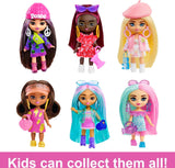 Bundle of 4 | Barbie Extra Mini Minis Doll - Super Collection #1