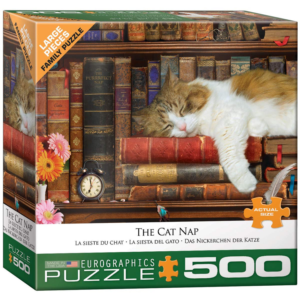 EuroGraphics The Cat Nap 500-Piece Puzzle