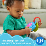 Fisher-Price Laugh & Learn Baby & Toddler Toy Digipuppy Pretend Digital Pet With Music & Lights For Ages 6+ Months