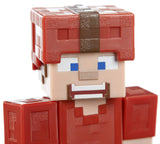 Mattel Minecraft Earth 3.25" Steve in Red Leather Figure