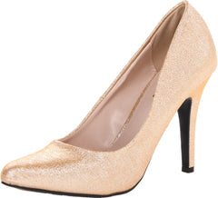 Coloriffics Women's Stella Dress Pump,Gold,7.5 M US