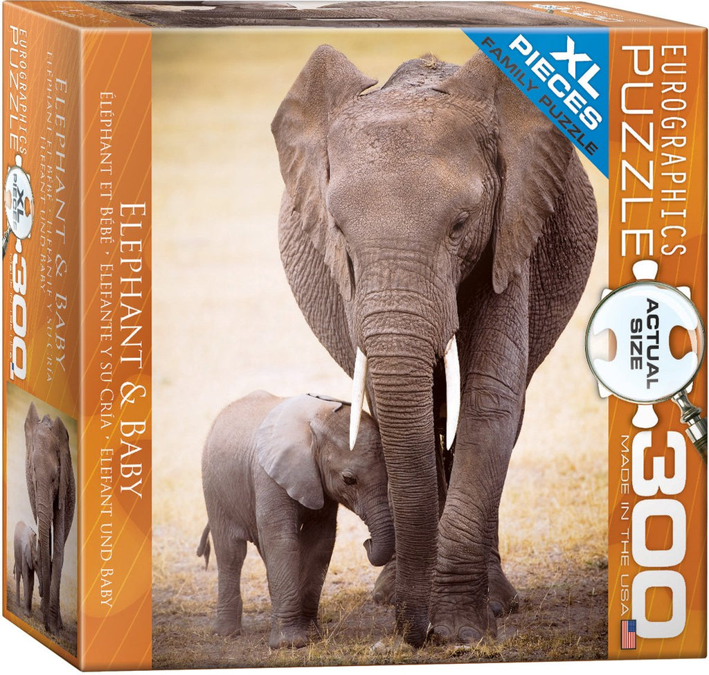 EuroGraphics African Pride Parent's Love Growing Journey Calf Instep Giant Affection Puzzle, Multi, 300 Piece Puzzle