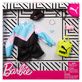 Barbie Storytelling Fashion Pack of Doll Clothes Inspired by Puma Sport Jumpsuit and 6 Accessories Dolls, Gift for 3 to 8 Year Olds