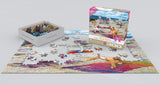 EuroGraphics 8300-5456 Yoga Beach 300Piece Puzzle, Multi-Colored