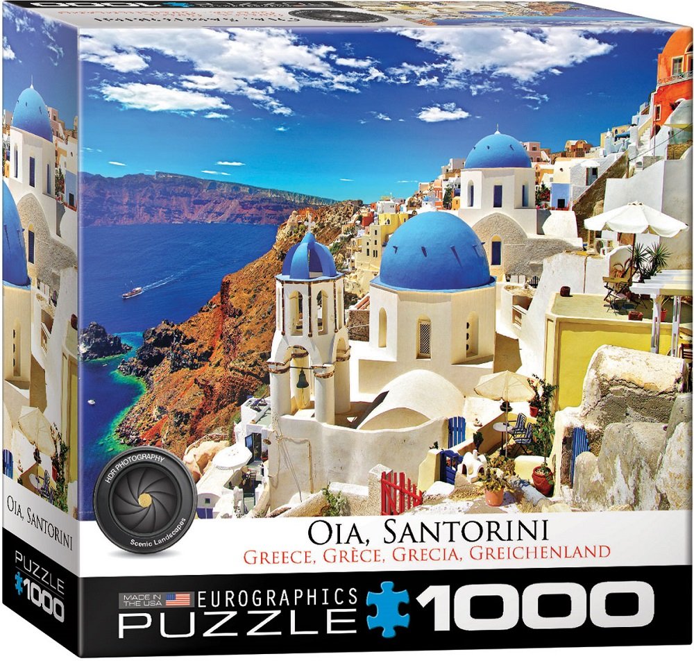 EuroGraphics 8000-0944 "Oia Santorini Greece Puzzle (1000-Piece)