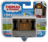 Thomas & Friends Toby Metal Diecast, All Engines Go, Fisher-Price Push-Along Toy Train for Preschool Kids Ages 3+, HTN28