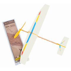 Sky Blue Flight Sky Touch Rubber Band Powered Glider Model Kit