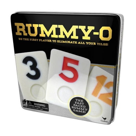 New 203663  Deluxe Rummy-O In Tin Box - Ages 6+ (6-Pack) Cheap Wholesale Discount Bulk Toys Reading Glasses
