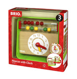 Brio 30447 Abacus with Clock | Fun Preschool Toy for Kids Ages 3 and Up