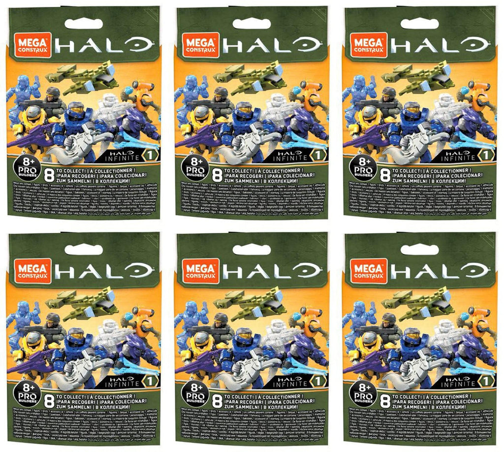 Mega Construx Halo Infinite Series Blind Bag (Pack of 6)