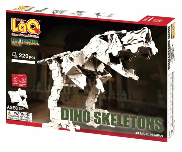 Laq Block Toy: Type Japanese Block Puzzle: Dinosaur World Skeletal Specimen