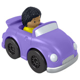 Bundle of 2 |Fisher-Price Little People Wheelies Race Car - (HGP73 & HGP74)