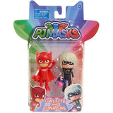 PJ Masks Figure, 2 Pack, Owlette vs Luna Girl