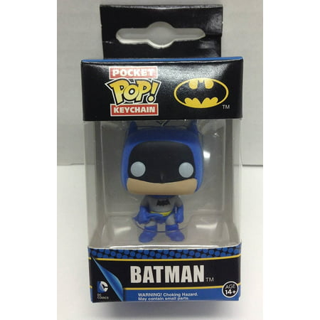 FUNKO Pocket POP! 75th Anniversary Blue Batman Keychain