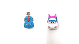 Bundle of 2 | Disney and Pixar Cars 2-inch Minis Series 1 | Collectible Toy Metal Cars | Ankylosaurus & Suki