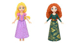 Bundle of 2 | Disney Princess 3.5-inch Small Doll - Rapunzel & Merida
