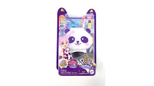 Mattel Polly Pocket Pet Connects White Micro Playset Figurine + Animal + Accessory