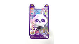 Bundle of 4 | Mattel Polly Pocket Pet Connect Collectible Locket | Otter, Red Panda, Orange & White Lockets