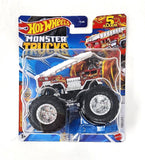 Hot Wheels Monster Trucks 1:64 Scale Die-Cast Vehicles Assortment FYJ44