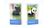 Bundle of 2 |Fisher-Price Little People Single Animal (Leopard + Panda)