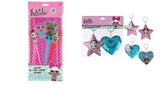 Bundle of 2 |L.O.L. Surprise! Party Favors - (Glow in The Dark Wands & Sequin Keychains)