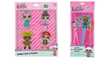 Bundle of 2 |L.O.L. Surprise! Party Favors - (Rhinestone Sticker Set & Glow in The Dark Wands)