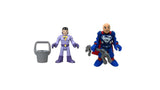 Bundle of 2 |Imaginext DC Super Friends Series 6 - Zan & Lex Luthor  (No Packaging)