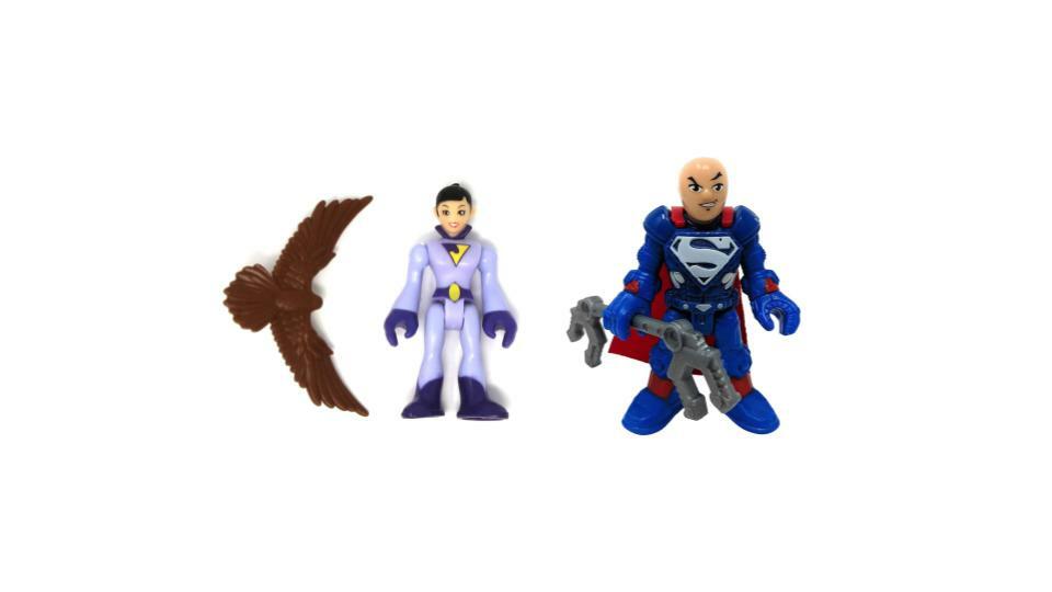 Bundle of 2 |Imaginext DC Super Friends Series 6 - Jayna & Lex Luthor  (No Packaging)