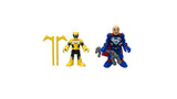 Bundle of 2 |Imaginext DC Super Friends Series 6 - Duke Thomas & Lex Luthor  (No Packaging)