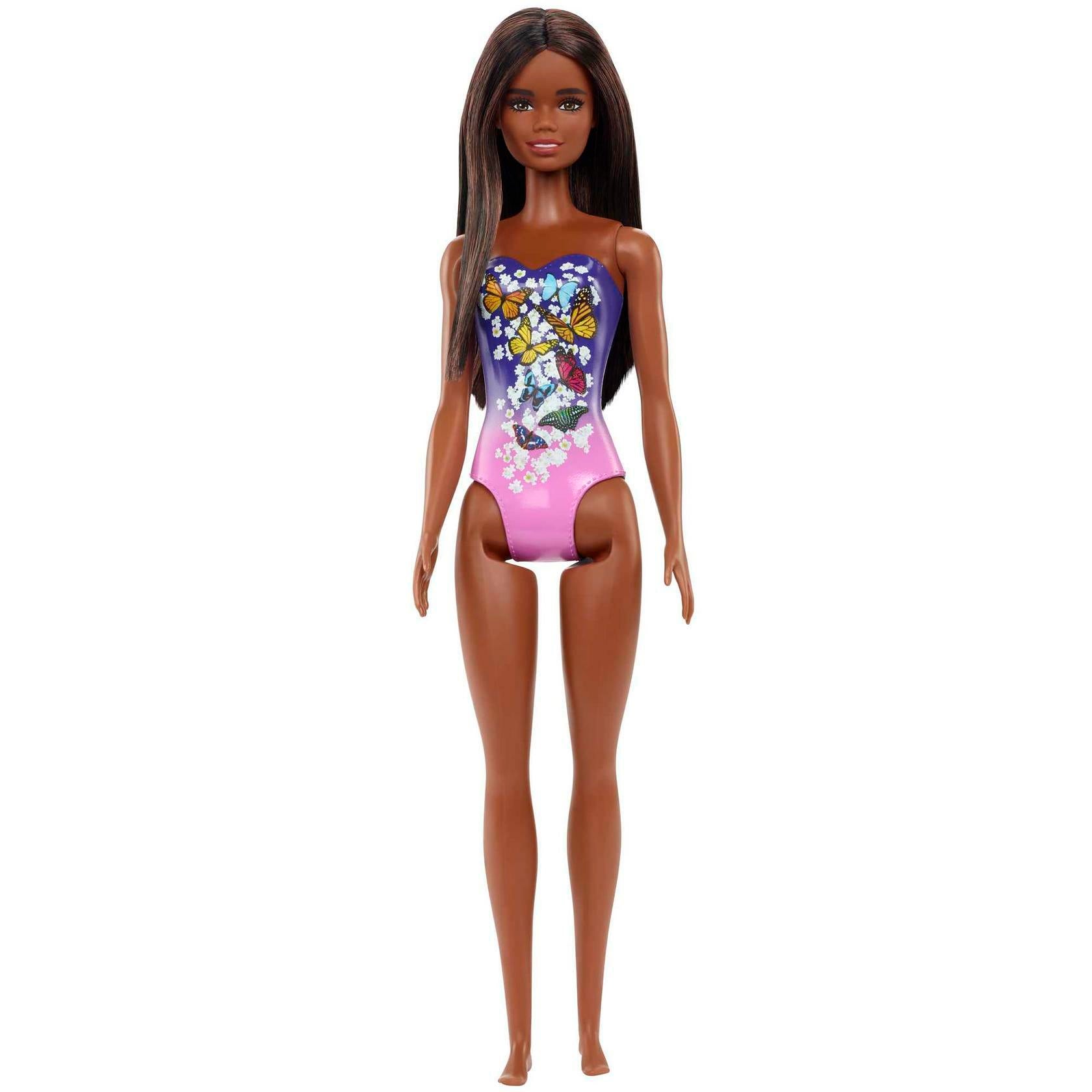 Barbie Black Beach Swimsuit Doll