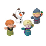 Fisher-Price Little People Toddler Toys Disney Frozen Elsa & Friends Figure Set with Anna Kristoff & Olaf for Ages 18+ Months