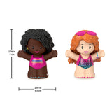 Fisher-Price Little People Barbie Toddler Toys Swimming Figure Pack,2 Characters for Pretend Play Ages 18+ Months