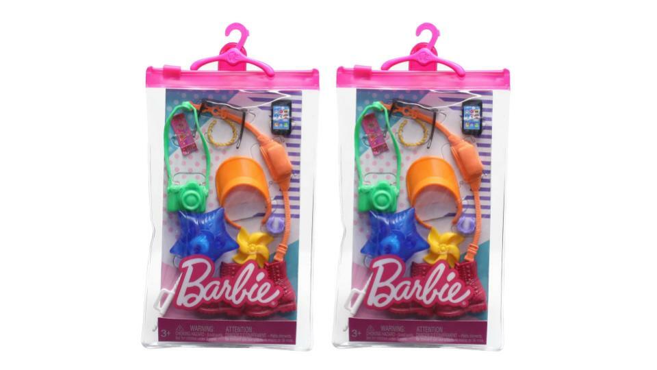 Lot of 2 |Barbie Fashion Pack Accessories for Doll Amusement Park (BUNDLE)